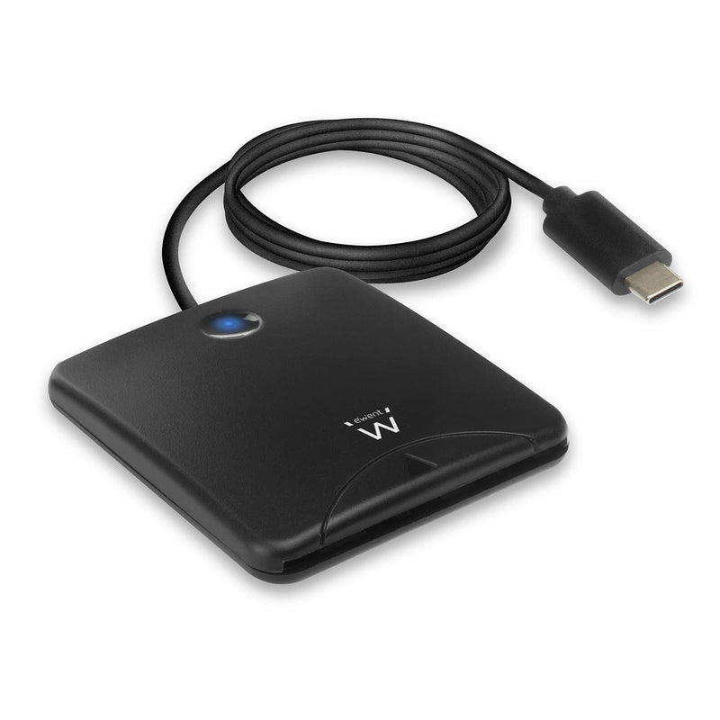 Ewent EW1055 Smart Card Reader USB-C Smart Card Reader USB Type C, CNS and TNS USB C Reader