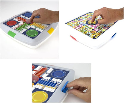 Chicos 64001 Automatic Parchis/Goose with Lid
