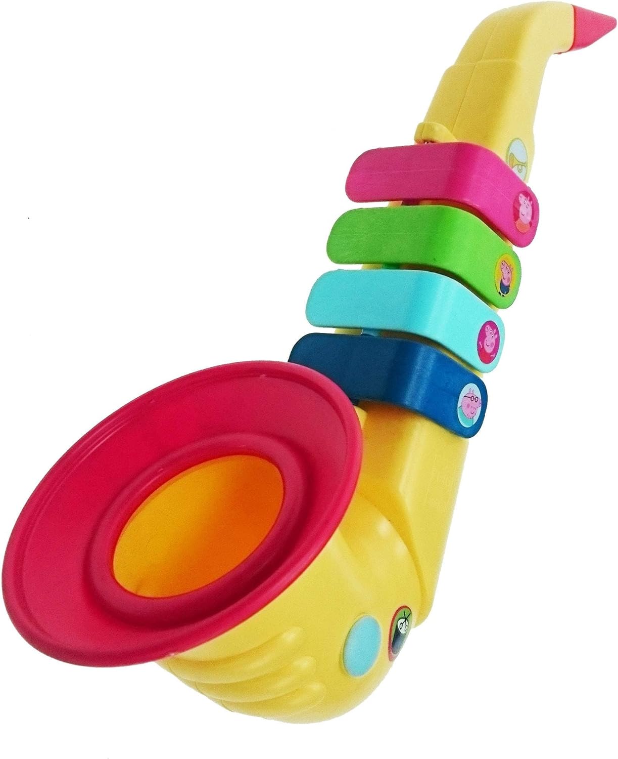 Peppa Pig saxofon de Juguete, Multicolor (Claudio Reig 2338.0