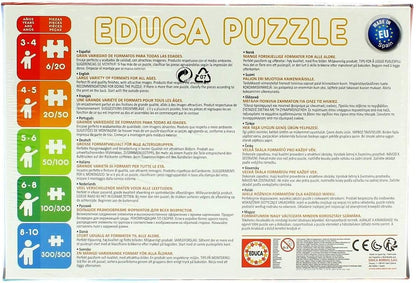 Educa - Toy Story 4. Set de 2 Puzzles con 100 Piezas. Medida aproximada una Vez montados: 40 x 28 cm. Compuesto por Grandes Piezas Perfectamente acabadas. Recomendado a Partir de 6 años (18107