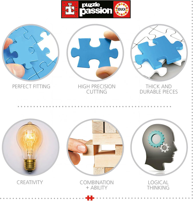 Educa Borrás- Puzzle, Assorted Colour 2 x 100 Piezas Assorted