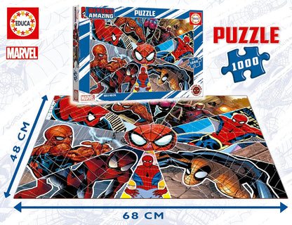 Educa - 1000 pcs. Puzzle - Spider-Man Beyond Amazing (80-19487)