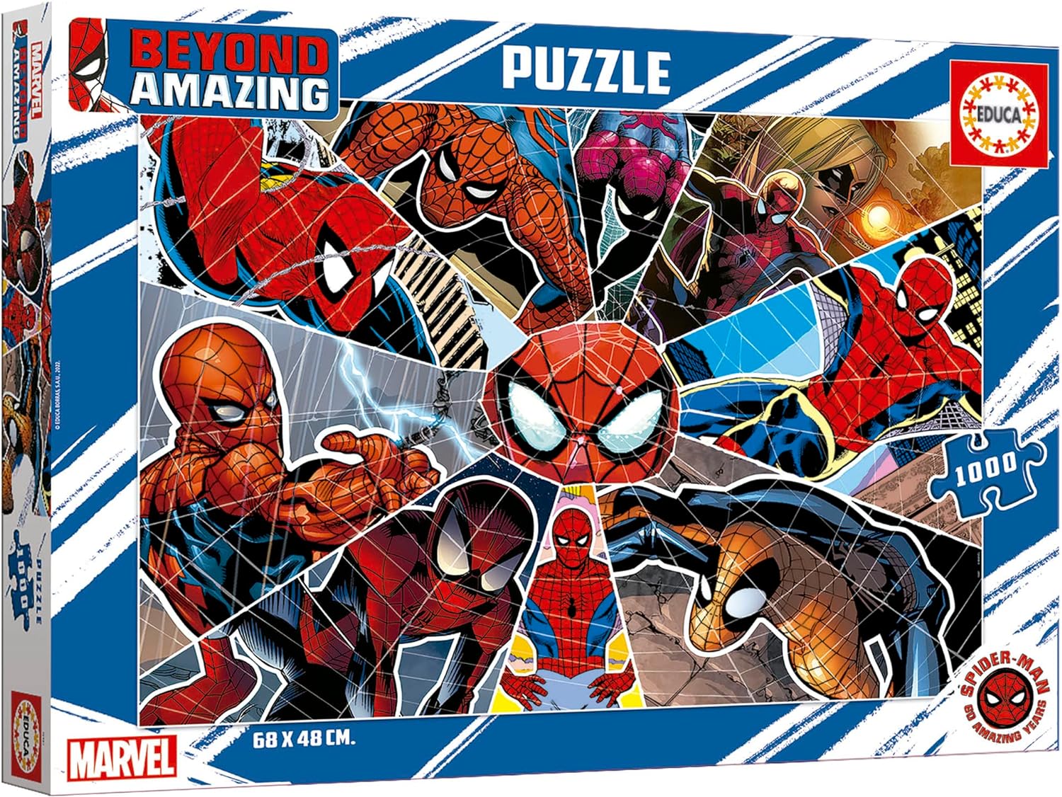 Educa - 1000 pcs. Puzzle - Spider-Man Beyond Amazing (80-19487)