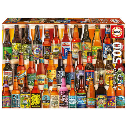 Educa 19610 500 Craft Beers, Varied