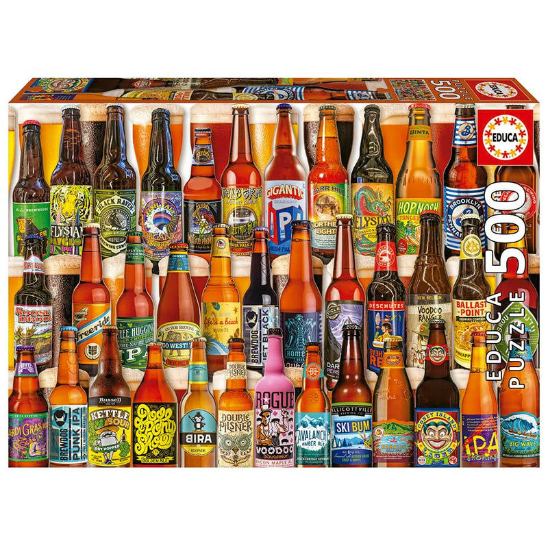Educa 19610 500 Craft Beers, Varied