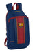 safta FC Barcelona Mini Everyday Backpack 20/21 220 x 100 x 390 mm, Navy/Garnet Red, M Mini Backpack