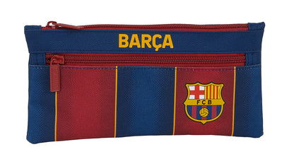 FC Double Zip Carrier Barcelona, 230 x 110 mm