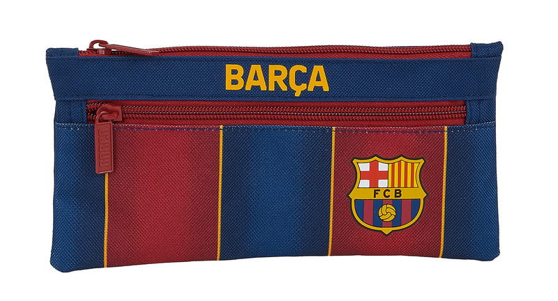 FC Double Zip Carrier Barcelona, 230 x 110 mm