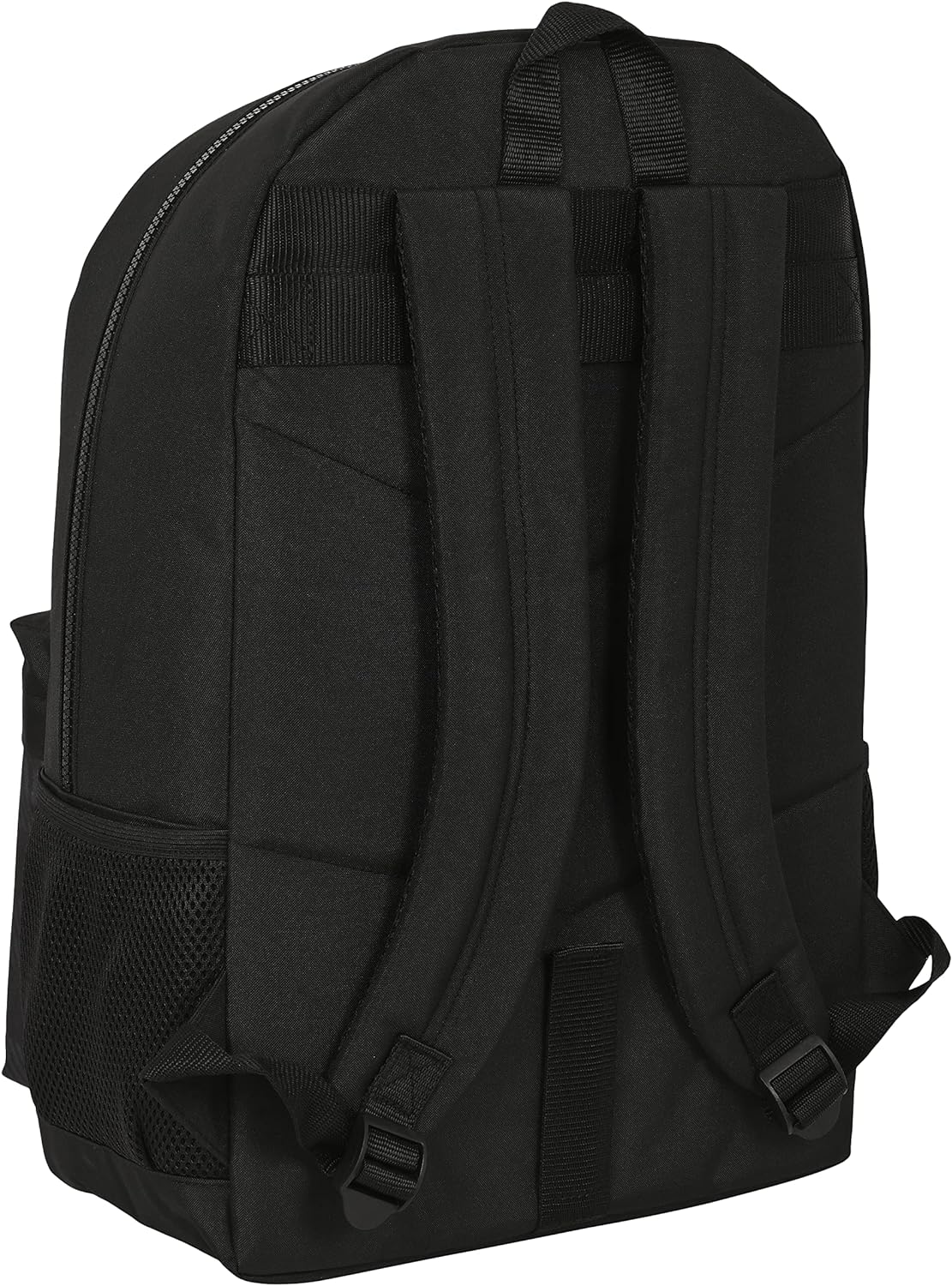 SAFTA Paul Frank Campers - Children's School Backpack, Ideal for Children of Different Ages, Comfortable and Versatile, Quality and Strength, 30 x 14 x 46 cm, Black, Black/White, Estándar, Casual