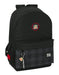 SAFTA Paul Frank Campers - Children's School Backpack, Ideal for Children of Different Ages, Comfortable and Versatile, Quality and Strength, 30 x 14 x 46 cm, Black, Black/White, Estándar, Casual