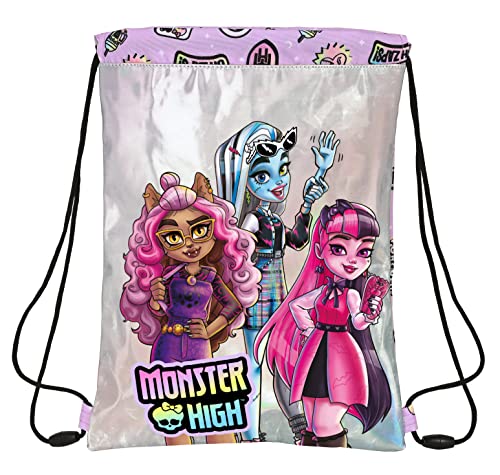 Backpack With Strings Monster High Best Boos Lilac