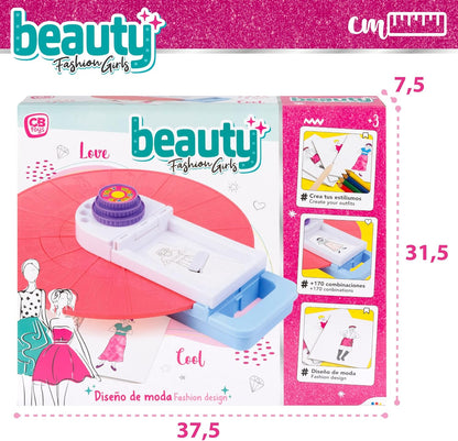 COLORBABY 46891 Fashion Design Studio. Create Your Styles. with More Than 170 conbinations, Multicoloured