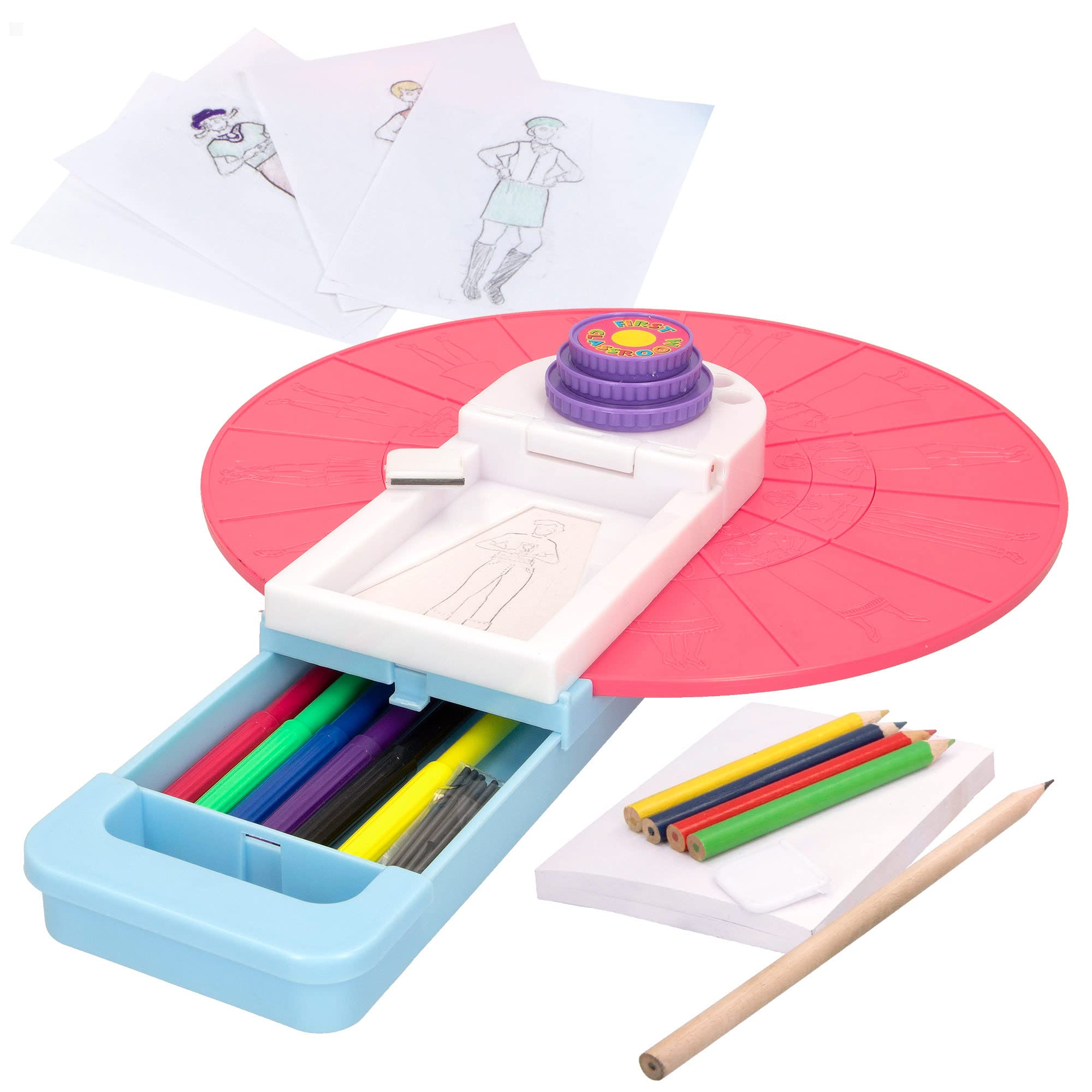 COLORBABY 46891 Fashion Design Studio. Create Your Styles. with More Than 170 conbinations, Multicoloured