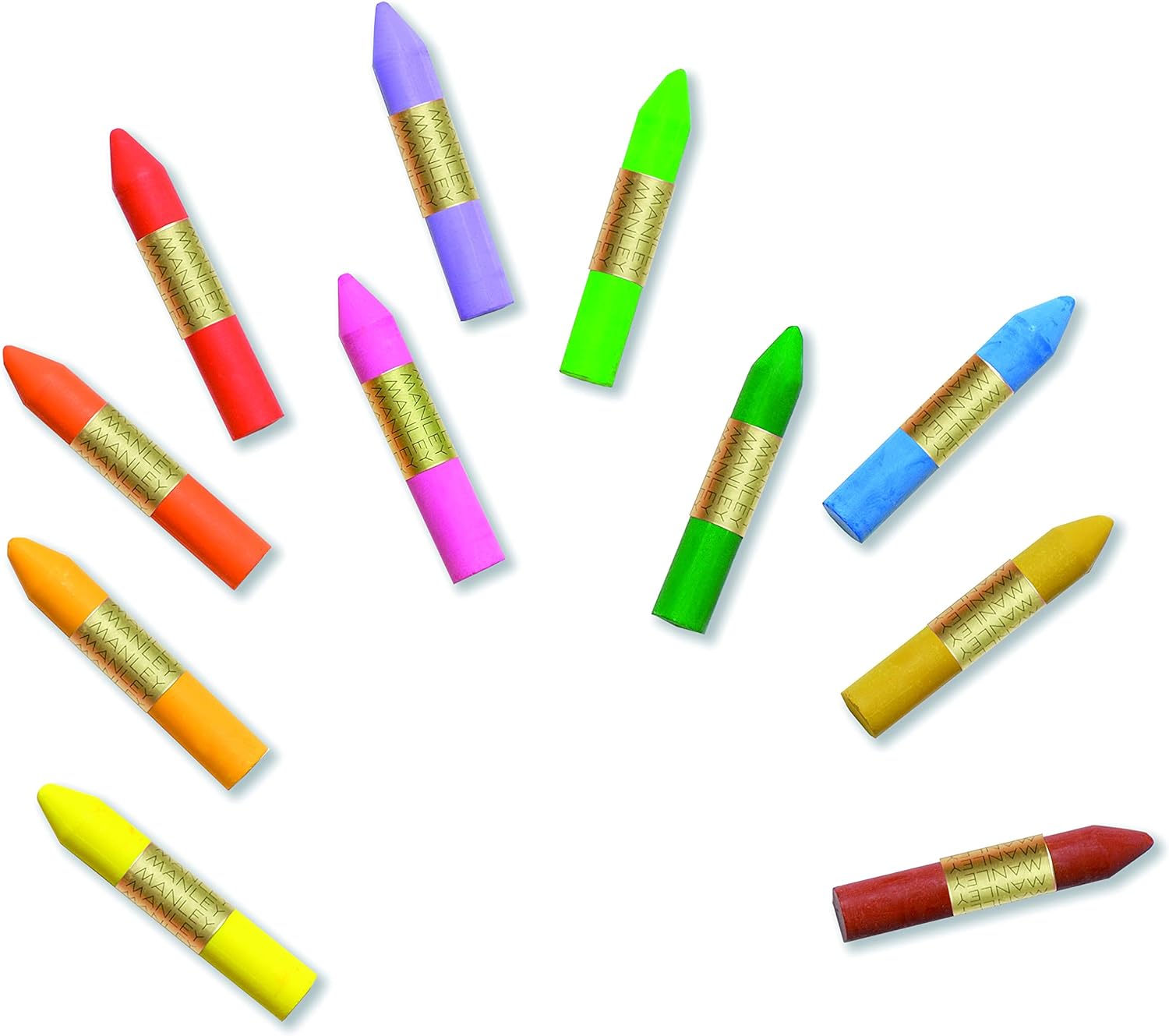 Manley 150 MNC00088 - Pencil Box with 50 Crayons