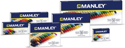 Manley 150 MNC00088 - Pencil Box with 50 Crayons