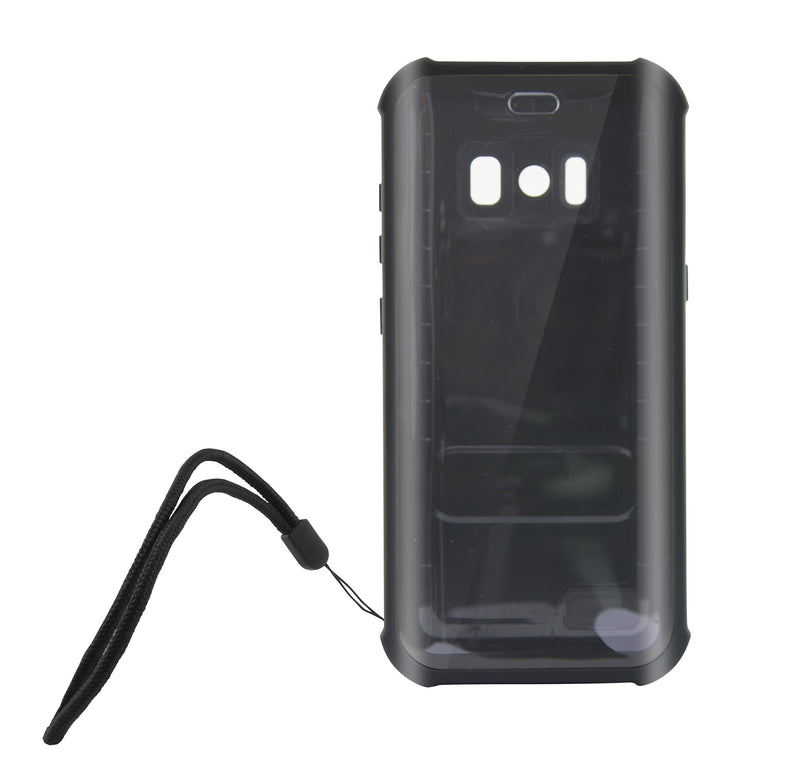 KSIX smart your tech Waterproof Case for Galaxy S8, Semi-Rigid, Waterproof Case, Black
