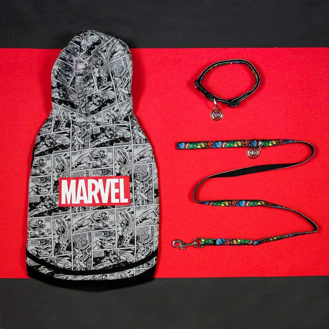 MARVEL - Dog Hoodie - M