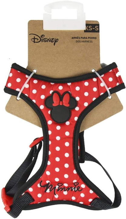 CERDÁ LIFE'S LITTLE MOMENTS - For Fan Pets | Minnie Mouse M-L Dog Harness - Official Disney License