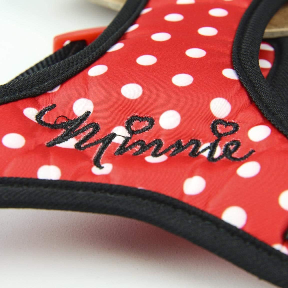 CERDÁ LIFE'S LITTLE MOMENTS - For Fan Pets | Minnie Mouse M-L Dog Harness - Official Disney License