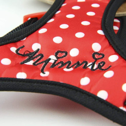 CERDÁ LIFE'S LITTLE MOMENTS - For Fan Pets | Minnie Mouse M-L Dog Harness - Official Disney License