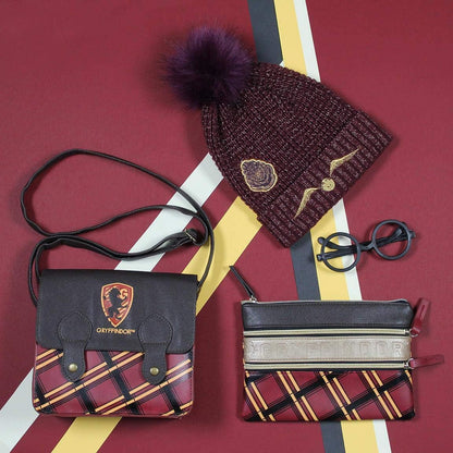 CERDÁ LIFE'S LITTLE MOMENTS Niños Estuche Plano Harry Potter Gryffindor-Licencia Oficial Warner Bros, Multicolor