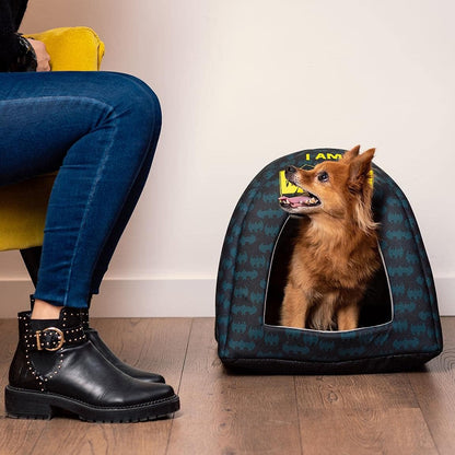 CERDÁ LIFE'S LITTLE MOMENTS - for Fan Pets | Batman Cats and Dog Bed Small Dogs - Official DC Comics Licence, Multicoloured, Single Size Einzelgröße Cave