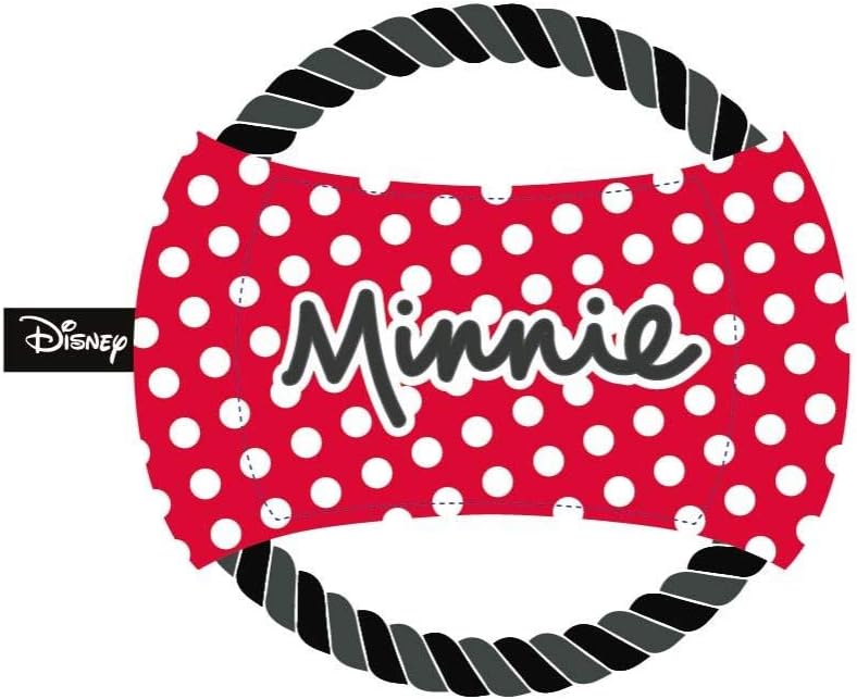 Cerdá Lifes Little Moments - For Fan Pets | Minnie Mouse Disc Dental Rope - Officially Licensed By Disney®