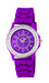 Watx Women's Quartz Watch with Rubber Strap, Purple, 18 (Model: RWA9012
