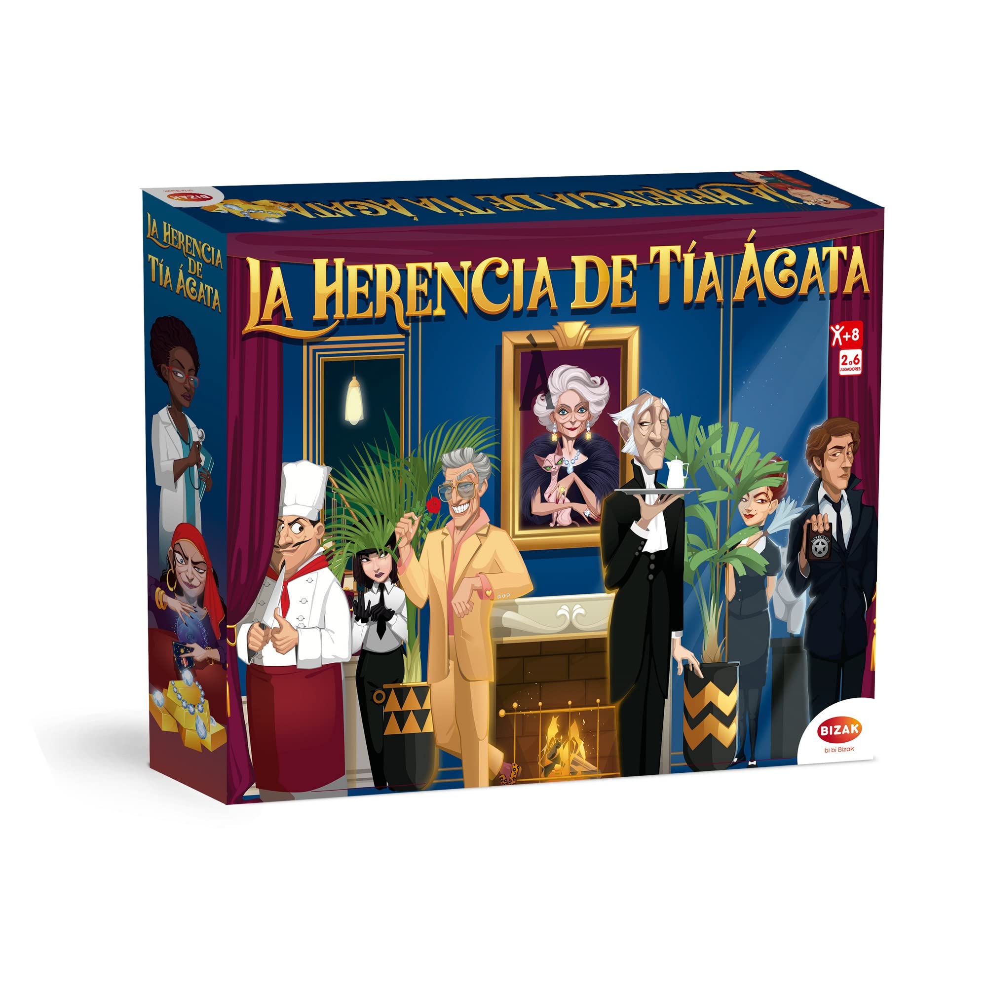 Bizak Play Aunt Agate Heritage, Use All Your Wits and Choose The Best Strategy to Eliminate Opponents in a Mansion Full of Traps for The Whole Family (62855053