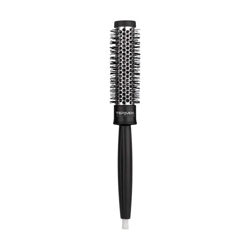Termix Profesional Hairbrush Ø 23 mm- Aluminum Thermal Hairbrush with Nylon bristles, Ideal for All Types of Hairstyles, 2525157 23/37 mm