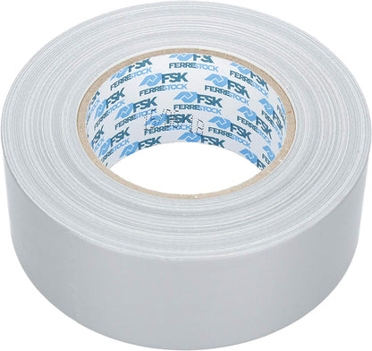 ferrestock fsktct003 Roll of Duct Tape, Silver, 50 mm x 50 m