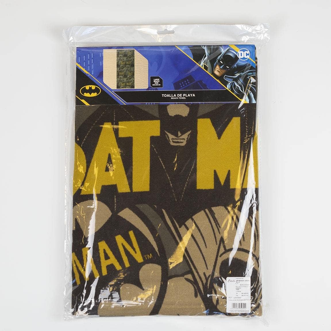 CERDÁ LIFE'S LITTLE MOMENTS Unisex niños Playa O Toalla Piscina Adulto Del Batman Estilo Comic Sombrero para EL sol, Multicolor, Medium