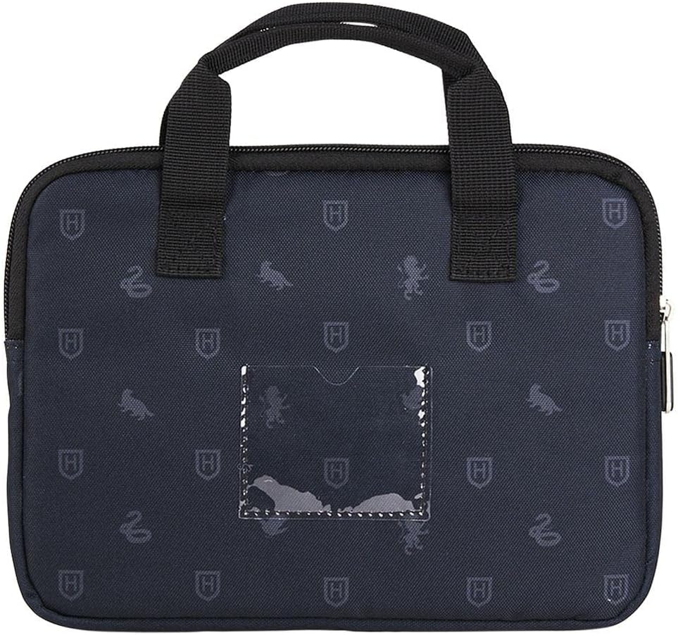 CERDÁ LIFE'S LITTLE MOMENTS - Fundas para Tablets Infantiles de Harry Potter Con Bolsillo Superior y Lateral, Asa de Mano/Colección escolar estampada - Licencia Oficial Warner Bros, Azul, Estándar