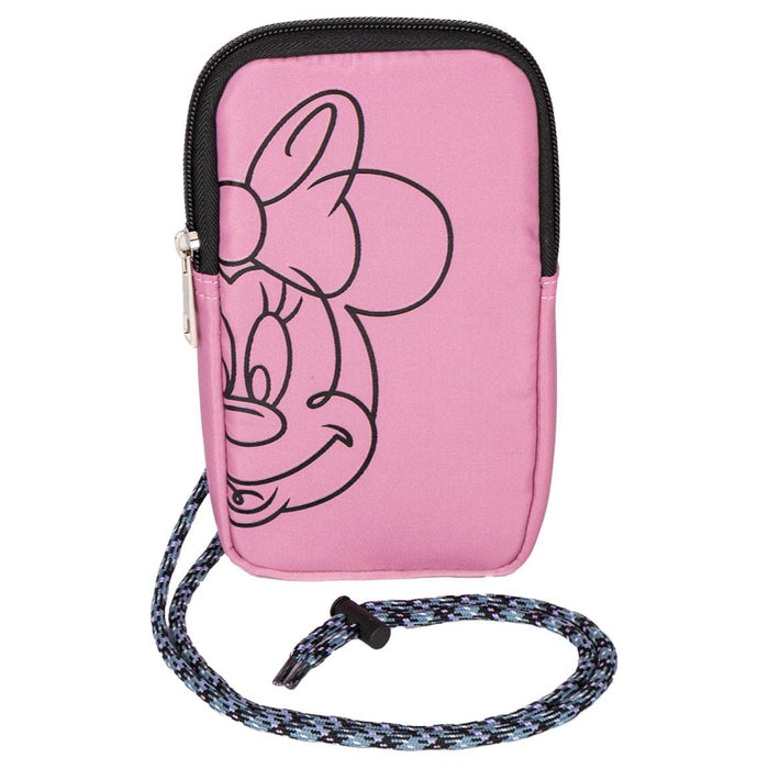CERDÁ LIFE'S LITTLE MOMENTS Unisex Kid's Minnie Mouse Phone Bag Backpack, Pink, Standard