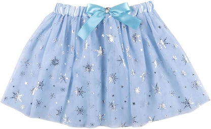 Frozen Children's Beauty Set – Blue – Complete Set – Includes Tutu and Elsa Headband with Snow Crown Style – Original Product Designed in Spain