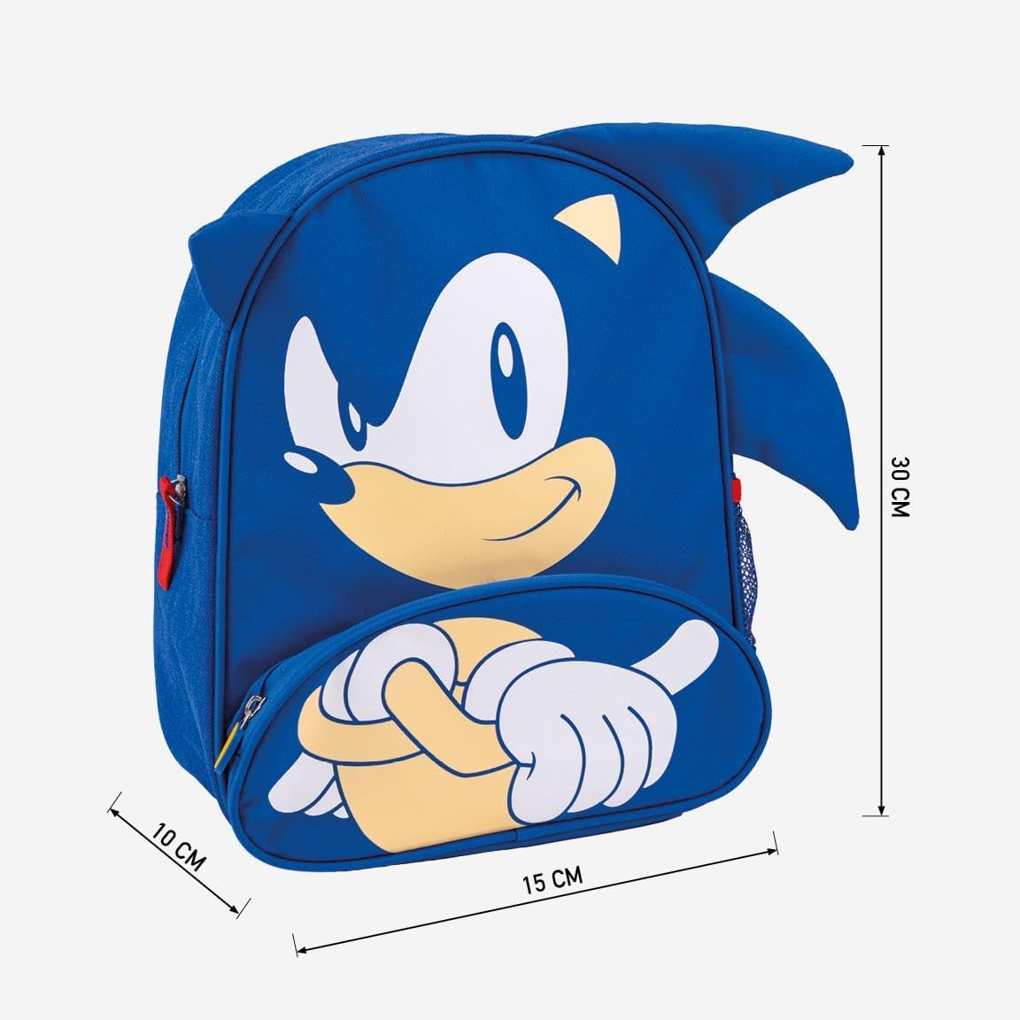 CERDÁ LIFE'S LITTLE MOMENTS Unisex Kid's Sonic School Bag Backpack, Multicolor, Standard