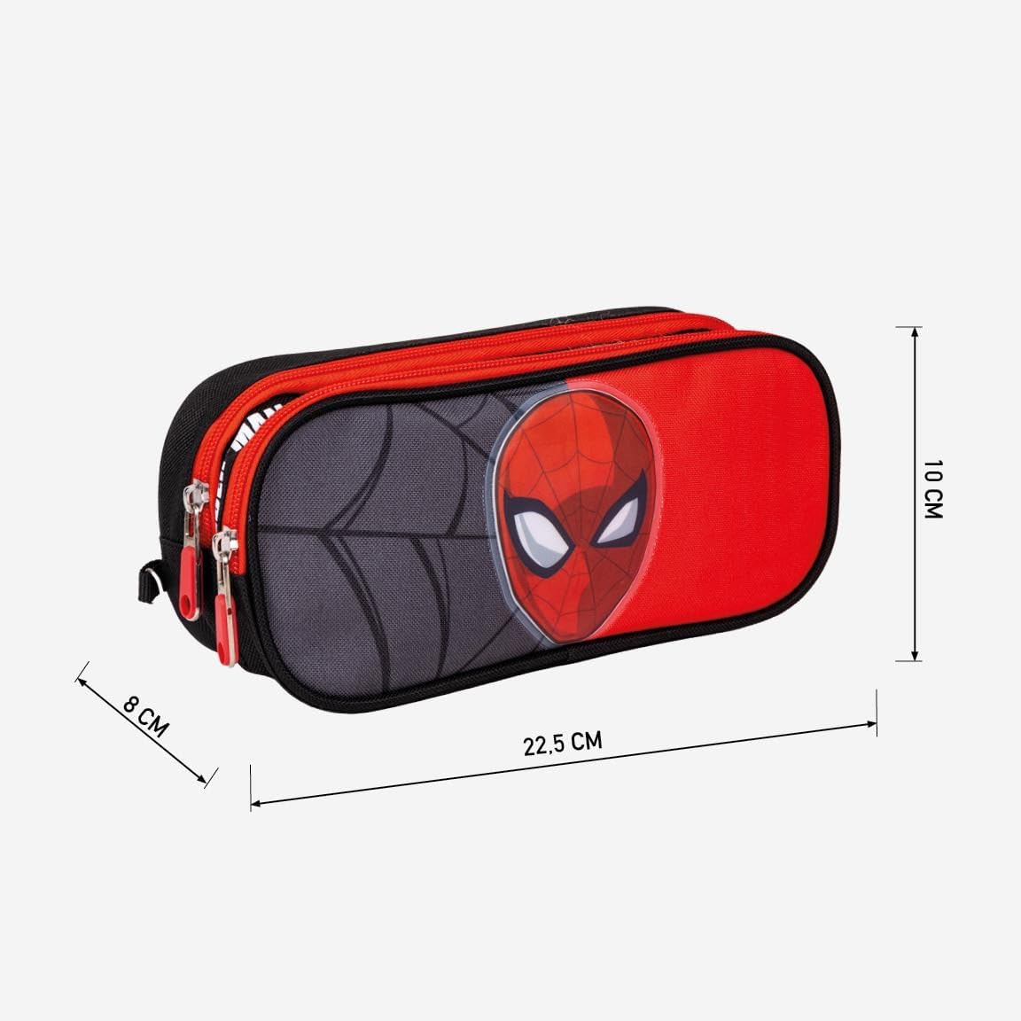 Cerda - Pencil Case 2 Compartimentos - Spiderman (2700000555)