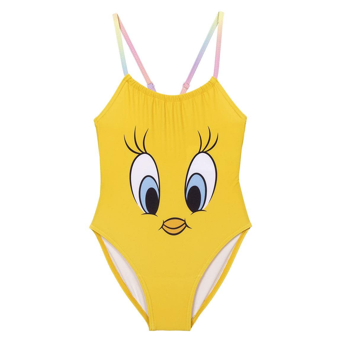 CERDÁ LIFE'S LITTLE MOMENTS Costume da Bagno di Titti Giallo Bambine e Ragazze