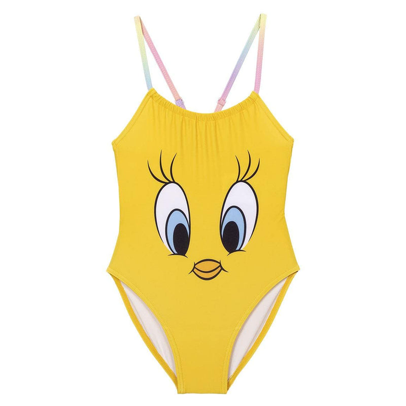 CERDÁ LIFE'S LITTLE MOMENTS Costume da Bagno di Titti Giallo Bambine e Ragazze