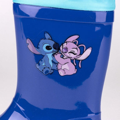 Children`S Water Boots Stitch Blue (Size: 32)