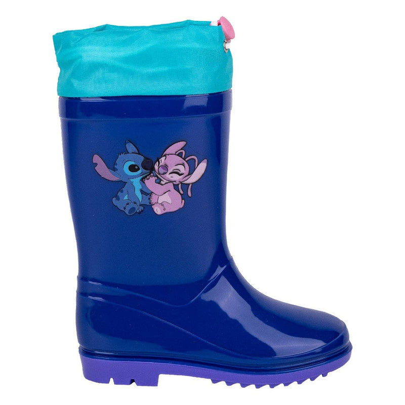 Children`S Water Boots Stitch Blue (Size: 32)