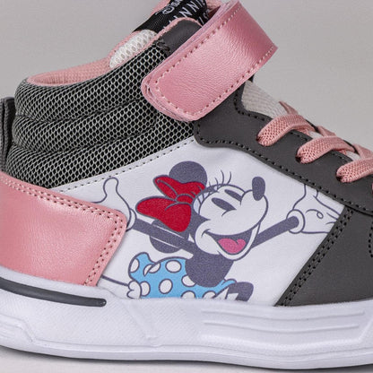 Kids Casual Boots Minnie Mouse Pink (Size: 29)