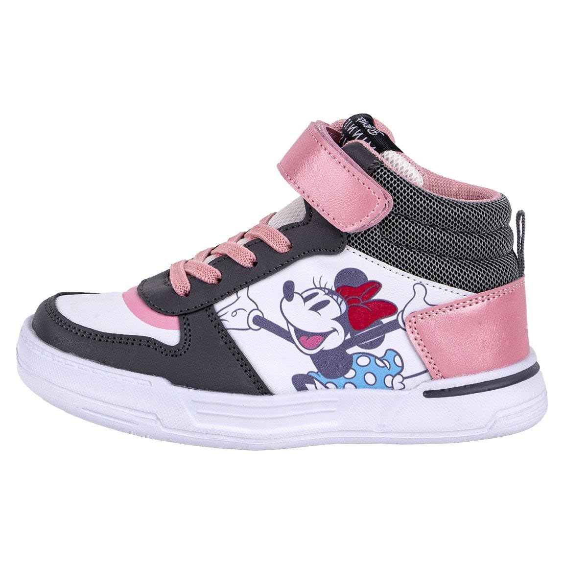 Kids Casual Boots Minnie Mouse Pink (Size: 30)