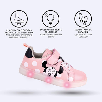 Disney: Minnie Pink (Scarpa Sportiva Con Luci Tg. 28)