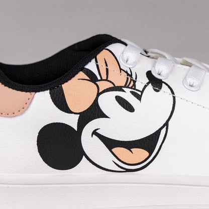 Disney Unisex Kid's Minnie Mouse Sneakers 1 UK White