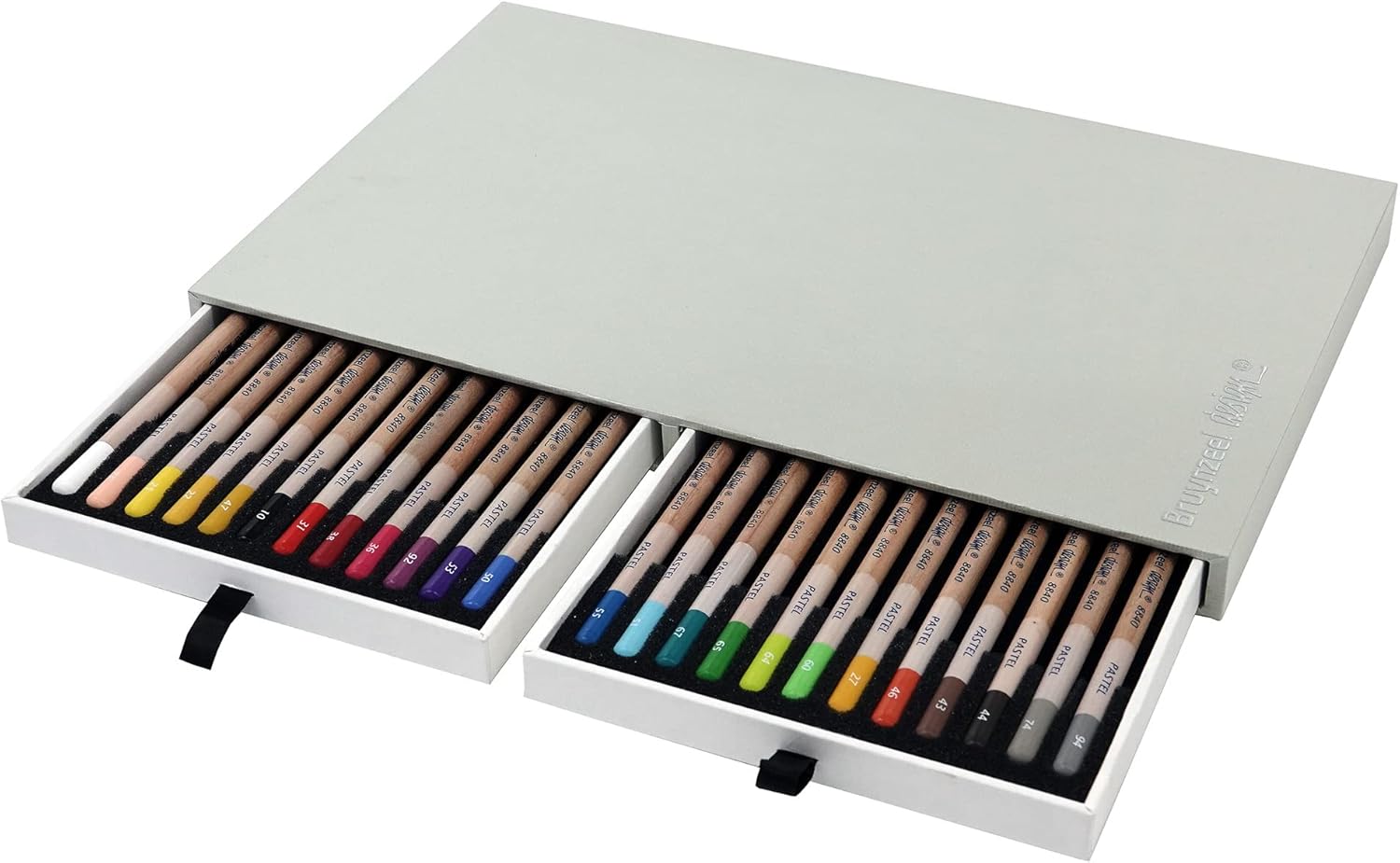 Bruynzeel Design Pastel Pencils 24-Piece Set in Box