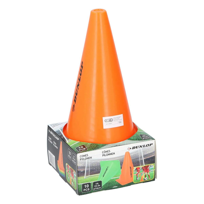 Pack 10 CONOS DE ENTRENAMIENTO DUNLOP