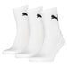 Puma Short Crew Socks (3 Pairs) 9-11 White 9-11 White