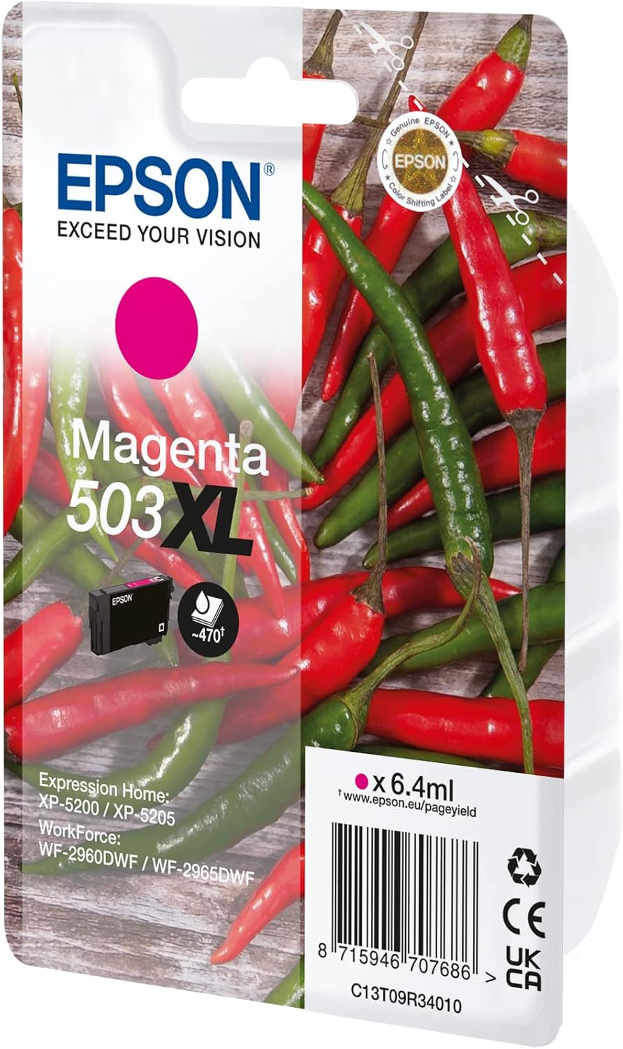 Epson Ink/503XL Chillies 6.4ml MG SC SEC