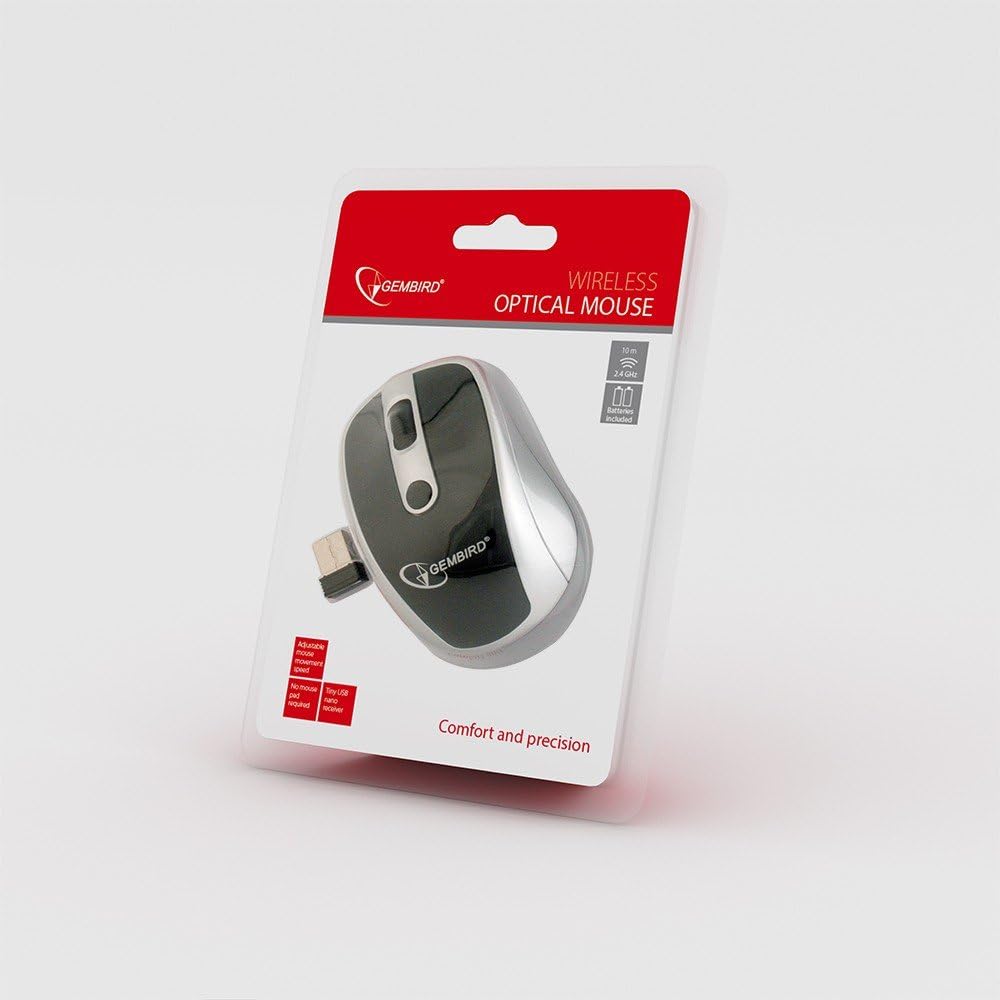 gembird Maus OPT WIRELESS Mini Notebook 4 Tasten s